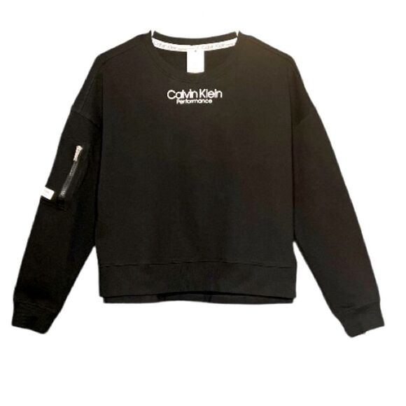 Calvin Klein Logo Sweatshirt Top M New - Picture 1 of 8